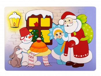 В гостях у снеговика